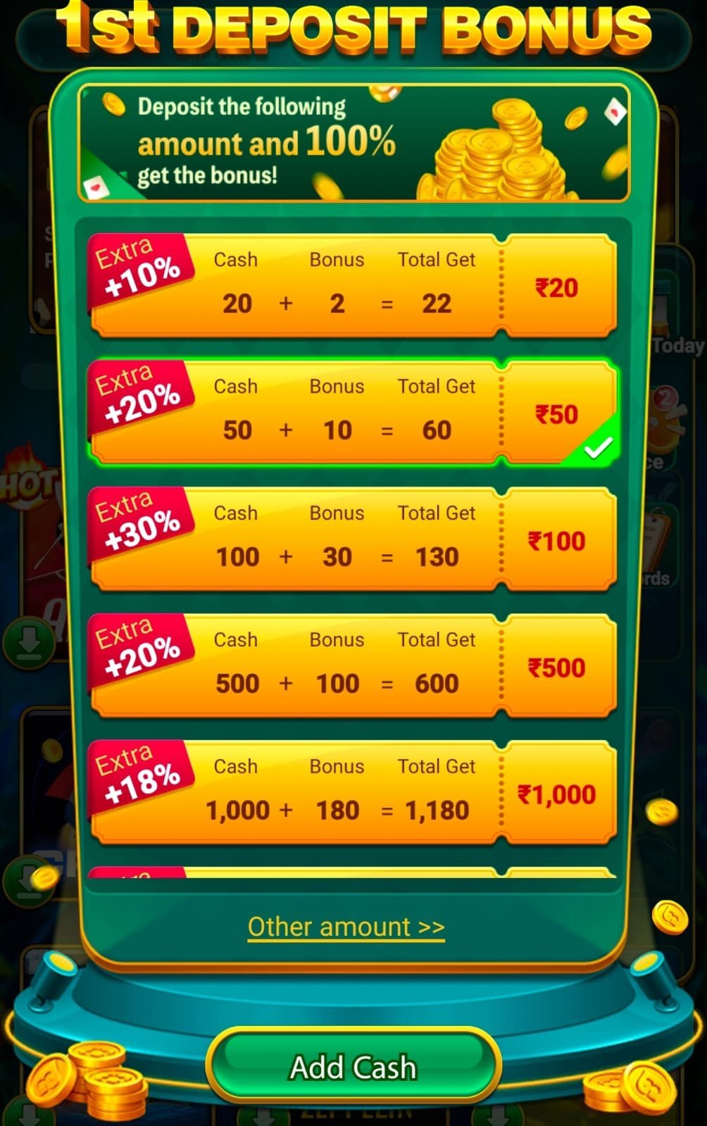 Yono Rummy Apk Add Money